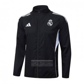 Rompevientos del Real Madrid 2025-2026 Negro