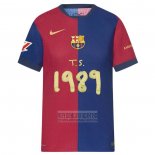 Tailandia Camiseta De Futbol Barcelona Special 2024-2025 Azul Rojo