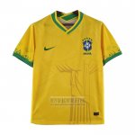 Tailandia Camiseta De Futbol Brasil Classic 2022 Amarillo