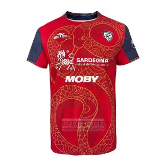 Tailandia Camiseta De Futbol Cagliari Calcio Special 2024-2025 Rojo