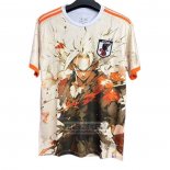 Tailandia Camiseta De Futbol Japon Samurai 2025-2026 Blanco Naranja