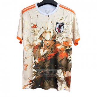 Tailandia Camiseta De Futbol Japon Samurai 2025-2026 Blanco Naranja