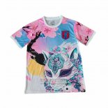 Tailandia Camiseta De Futbol Japon Special 2025-2026 Azul Rosa