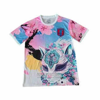 Tailandia Camiseta De Futbol Japon Special 2025-2026 Azul Rosa
