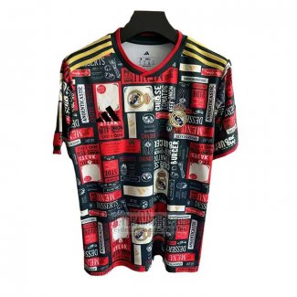 Tailandia Camiseta De Futbol Real Madrid Special 2025-2026 Negro Rojo