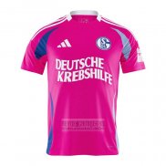 Tailandia Camiseta De Futbol Schalke 04 Portero Pink October 2024-2025