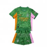 Camiseta De Futbol AC Milan Portero Nino 2025-2026 Verde
