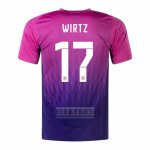 Camiseta De Futbol Alemania Jugador Wirtz Segunda 2024