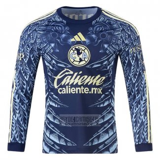 Camiseta De Futbol America Segunda Manga Larga 2025-2026
