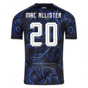 Camiseta De Futbol Argentina Jugador Alexis Mac Allister Segunda 2026