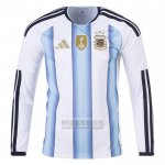 Camiseta De Futbol Argentina Primera Manga Larga 2026