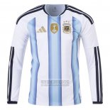Camiseta De Futbol Argentina Primera Manga Larga 2026