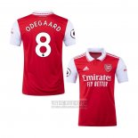 Camiseta De Futbol Arsenal Jugador Odegaard Primera 2022-2023