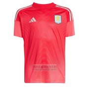 Camiseta De Futbol Aston Villa Portero 2025-2026 Rojo