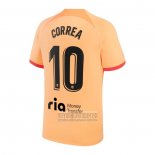 Camiseta De Futbol Atletico Madrid Jugador Correa Tercera 2022-2023
