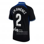 Camiseta De Futbol Atletico Madrid Jugador J.M.Gimenez Segunda 2022-2023