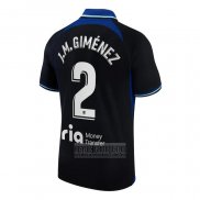 Camiseta De Futbol Atletico Madrid Jugador J.M.Gimenez Segunda 2022-2023