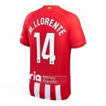 Camiseta De Futbol Atletico Madrid Jugador M.Llorente Primera 2023-2024