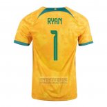 Camiseta De Futbol Australia Jugador Ryan Primera 2022