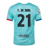 Camiseta De Futbol Barcelona Jugador F.De Jong Tercera 2022-2023