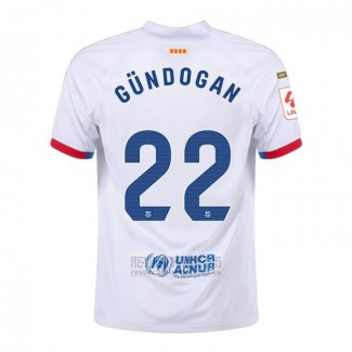 Camiseta De Futbol Barcelona Jugador Gundogan Segunda 2023-2024