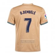 Camiseta De Futbol Barcelona Jugador O.Dembele Segunda 2022-2023