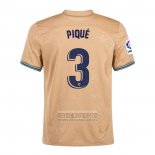 Camiseta De Futbol Barcelona Jugador Pique Segunda 2022-2023