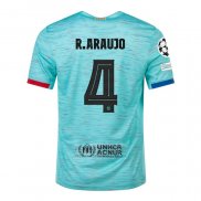 Camiseta De Futbol Barcelona Jugador R.Araujo Tercera 2023-2024