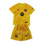 Camiseta De Futbol Barcelona Portero Primera Nino 2024-2025