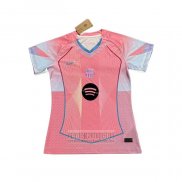 Camiseta De Futbol Barcelona Special Mujer 2025-2026 Rosa
