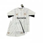 Camiseta De Futbol Bayer Leverkusen Segunda Nino 2024-2025