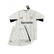 Camiseta De Futbol Bayer Leverkusen Segunda Nino 2024-2025