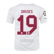 Camiseta De Futbol Bayern Munich Jugador Davies Tercera 2023-2024