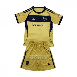 Camiseta De Futbol Boca Juniors Segunda Nino 2025