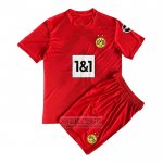 Camiseta De Futbol Borussia Dortmund Portero Nino 2022-2023 Rojo