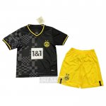 Camiseta De Futbol Borussia Dortmund Segunda Nino 2022-2023