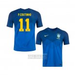 Camiseta De Futbol Brasil Jugador P.Coutinho Segunda 2020-2021