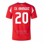 Camiseta De Futbol Chile Jugador Ch.Aranguiz Primera 2024