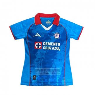 Camiseta De Futbol Cruz Azul Cup Primera Mujer 2025-2026