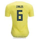 Camiseta De Futbol Colombia Jugador Carlos Primera 2018