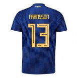 Camiseta De Futbol Suecia Jugador Fransson Segunda 2018