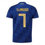Camiseta De Futbol Suecia Jugador S.larsson Segunda 2018