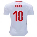 Camiseta De Futbol Suiza Jugador Xhaka Segunda 2018
