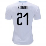 Camiseta De Futbol Uruguay Jugador E.cavani Segunda 2018