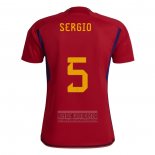 Camiseta De Futbol Espana Jugador Sergio Primera 2022
