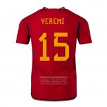 Camiseta De Futbol Espana Jugador Yeremi Primera 2022