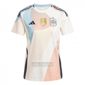 Camiseta De Futbol Espana Segunda Mujer Euro 2025