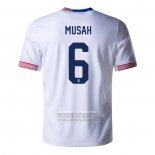Camiseta De Futbol Estados Unidos Jugador Musah Primera 2024