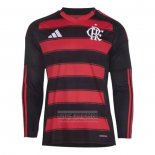Camiseta De Futbol Flamengo Primera Manga Larga 2025-2026