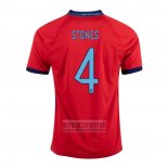 Camiseta De Futbol Inglaterra Jugador Stones Segunda 2022